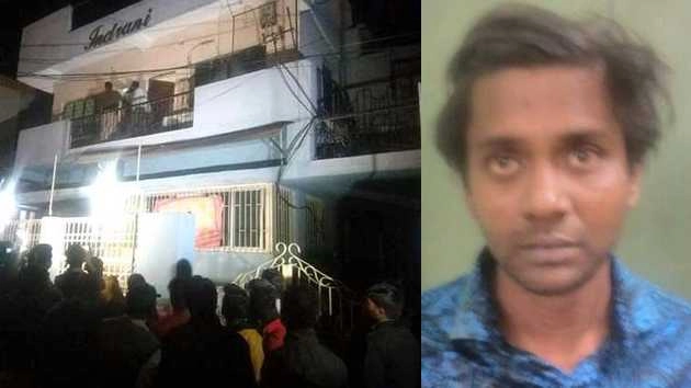 मां-बाप और प्रेमिका के हत्यारे के साथ क्राइम ब्रांच के अधिकारियों ने ली सेल्फी - crime branch officer Selfi with serial killer Udayan Das