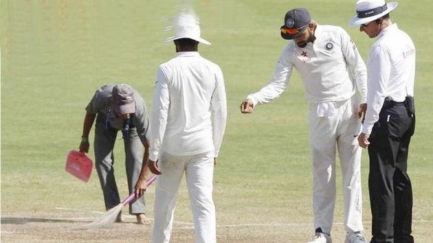 पुणे पिच को आईसीसी मैच रैफरी की खराब रेटिंग - Cricket News, ICC match referee, Pune pitch