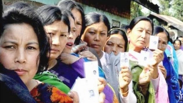 मणिपुर में कांग्रेस और भाजपा ने बहुमत का किया दावा - Manipur