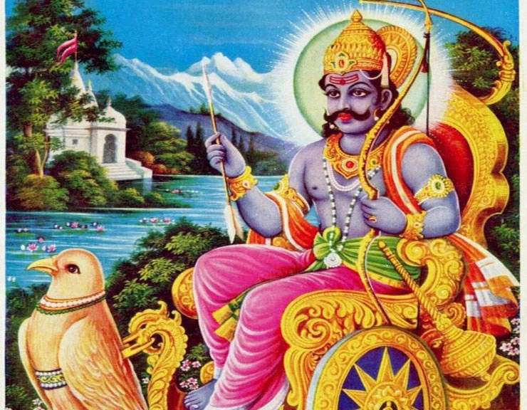 शनि की न्यायप्रियता की पौराणिक कहानी : इंद्र ने उतारा अपना मुकुट - Shani katha