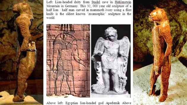 जर्मनी में मिली 32000 साल पुरानी 'नरसिंह' की मूर्ति - Germany Narsingh statue