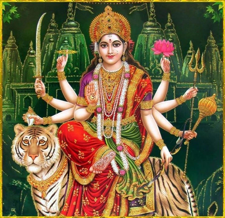 मां दुर्गा में है कितने देवताओं का तेज और बल - chaitra navratri 2017