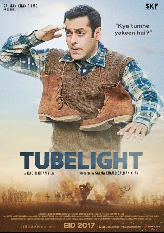 देखिए, सलमान खान की 'ट्यूबलाइट' का नया पोस्टर - Salman Khan, Tubelight, Poster