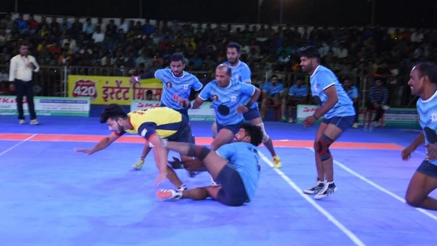 फेडरेशन कप कबड्‍डी : टेलेंट इंडिया का धमाकेदार उलटफेर - Federation Cup Kabadi, Indore