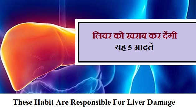 लिवर को खराब कर देंगी यह 5 आदतें - 5 Wrong Habit Responsible For Liver Damage