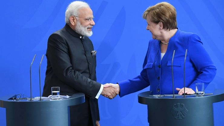आने वाली पीढ़ियों के लिए गंभीर खतरा है आतंकवाद :  मोदी - Narendra Modi Angela Merkel
