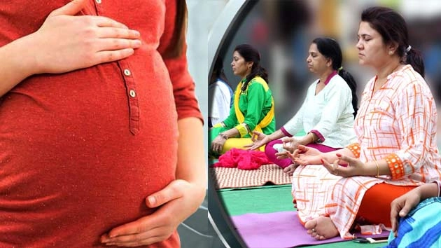 प्रेग्नेंसी में योगाभ्यास करने के हैं कई फायदे... - pregnancy and yoga