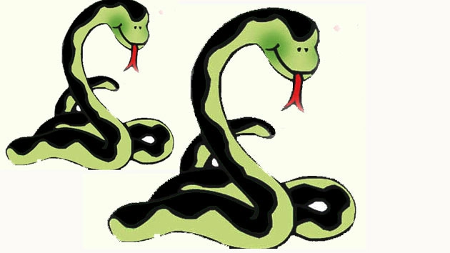 धमा-चौकड़ी मचाता बाल गीत : सांप रबर के... - snake poem in hindi