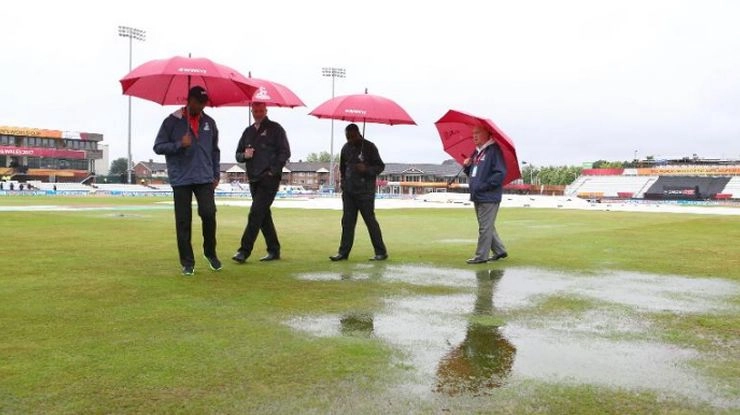 बारिश की भेंट चढ़ा दक्षिण अफ्रीका और न्यूजीलैंड मैच - South Africa, New Zealand, Rain