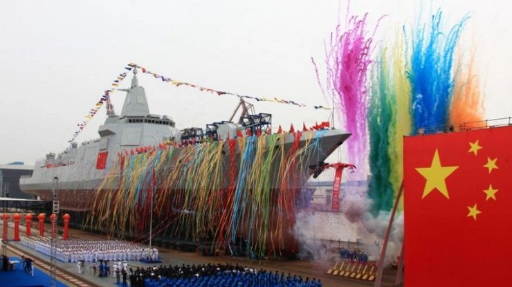 भूमध्य सागर में गरजे चीनी युद्धपोत - China war ships conduct live-fire drills in Mediterranean