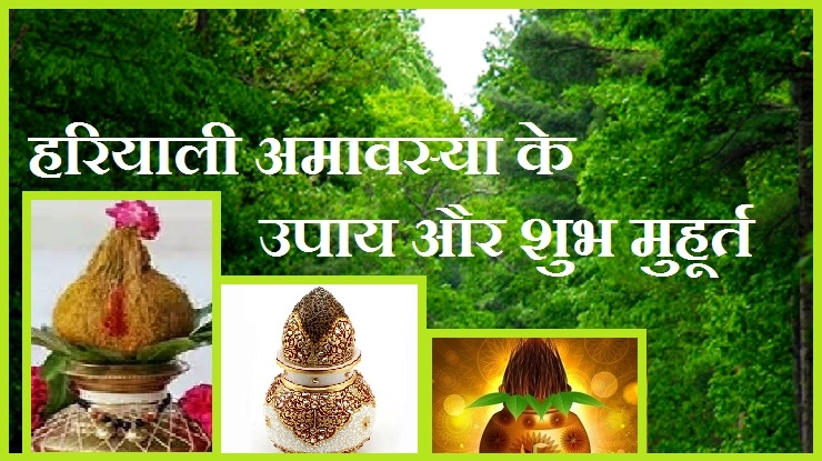 श्रावण अमावस्या यानी हरियाली अमावस्या के उपाय और शुभ मुहूर्त - Hariyali amavas muhurat
