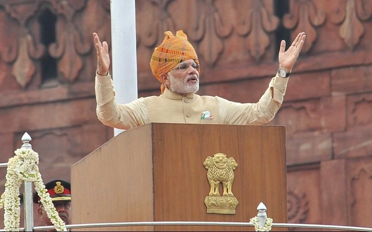 लालकिले से चौथी बार देश को संबोधित करेंगे नरेन्द्र मोदी - Independence Day  Narendra Modi