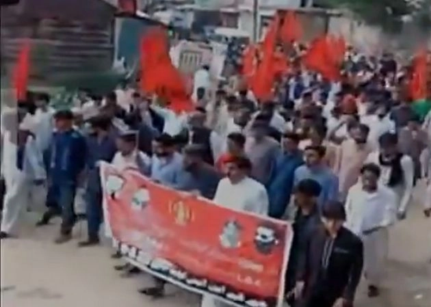 पीओके में पाकिस्तान के खिलाफ बड़ा प्रदर्शन, कहा- आतंकवादी भेजता है पाक - Protest Against Pakistan in POK