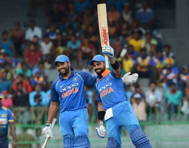 विराट-रोहित के शतक, भारत ने बनाया श्रीलंका की जमीं पर नया रिकॉर्ड - Virat Kohli Rohit Sharma New Record