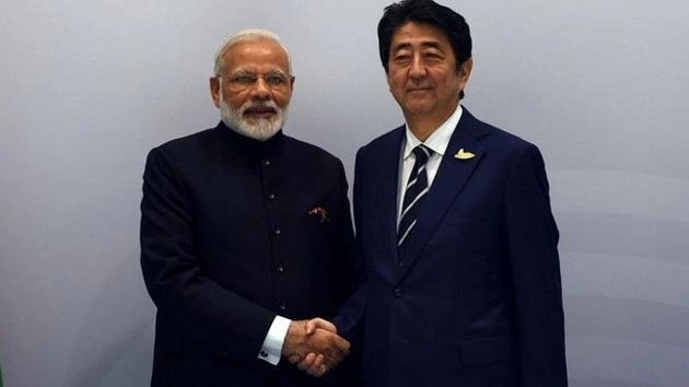 जापानी प्रधानमंत्री के साथ अहमदाबाद में रोड शो करेंगे मोदी - Modi to hold roadshow with Japanese PM Shinzo Abe in Ahmedabad