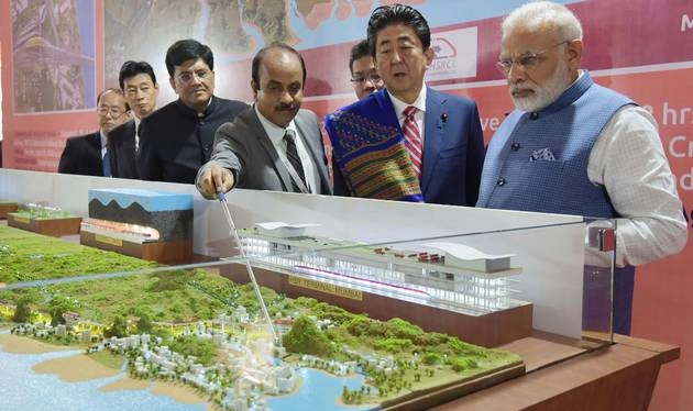 भारत में बुलेट ट्रेन की आधारशिला, आबे ने मोदी को बताया दूरदृष्टा... - Bullet train Project in India, Shinzo Abe praises Modi