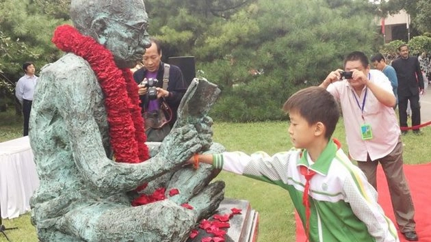 चीन में महात्मा गांधी की 148वीं जयंती मनाई