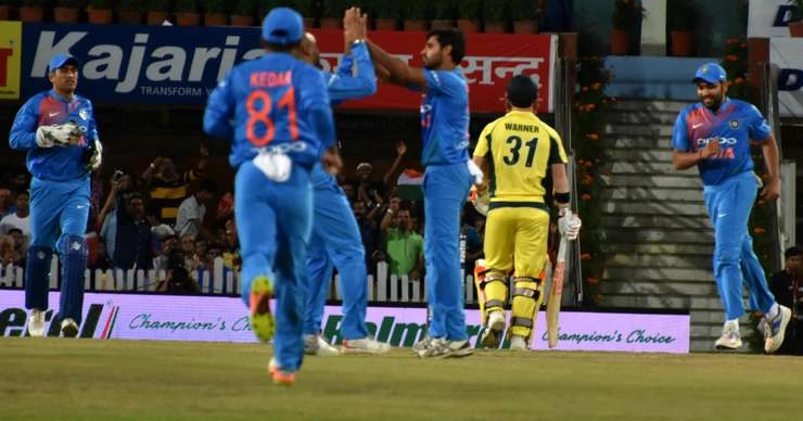 पहले टी-20 मुकाबले में भारत ने ऑस्ट्रेलिया को 9 विकेट से हराया - India-Australia T20 match