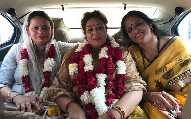 मधु आजाद बनीं गुरुग्राम की पहली महिला महापौर - Madhu azad becomes first woman mayor of Gurugram