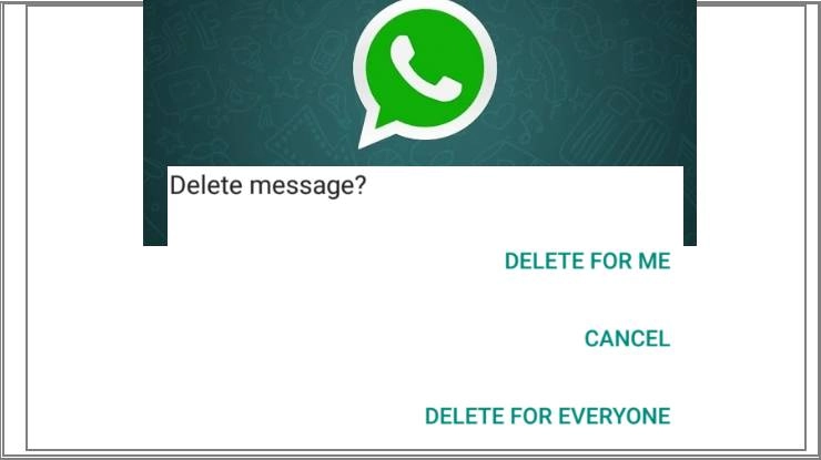 व्हाट्‍सएप मैसेज डिलीट होना, सच या धोखा - Whatsapp whatsapp messag