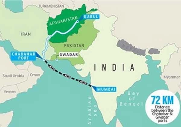 भारत-ईरान एक तरफ, चीन-पाकिस्तान दूसरी तरफ