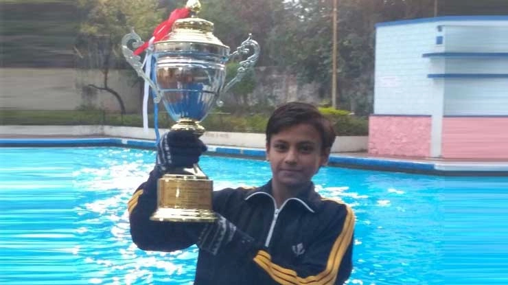 नेशनल स्कूल में इंदौर की धारणी तिवारी ने जीते 2 पदक