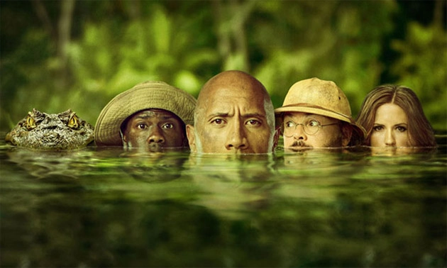 जुमानजी- वेलकम टू द जंगल : फिल्म समीक्षा - Jumanji: Welcome to the Jungle, Movie Review, Dwayne Johnson