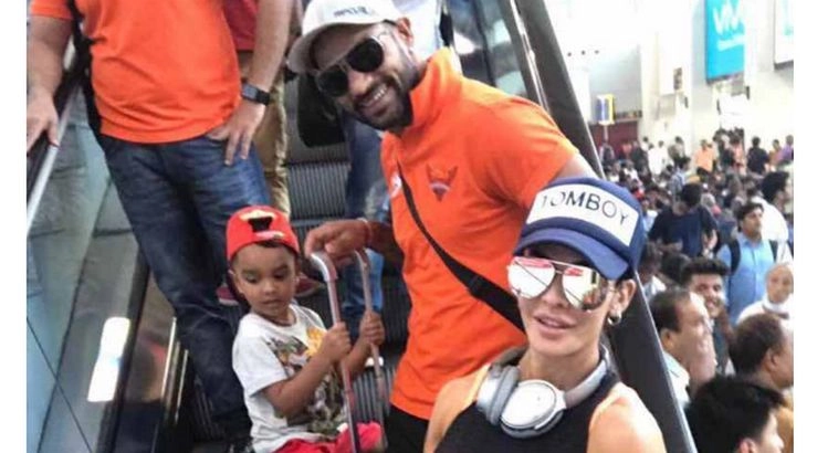 शिखर धवन के परिवार को दुबई हवाईअड्डे पर रोका