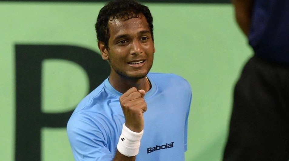 रामनाथन दूसरे राउंड में, क्वालीफायर ओजेदा की सनसनीखेज जीत - Ramkumar Ramanathan, Tata Open Tennis Tournament