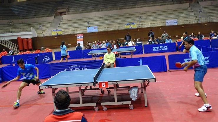 22 लाख इनामी राशि वाली ‘एक भारत श्रेष्ठ भारत' टे.टे. स्पर्धा इन्दौर में - Indore, 22 lakh Prize Table Tennis Tournament indore