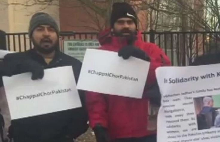 चप्पल चोर पाकिस्तान, अमेरिका में विरोध - Kulbhushan Jadhav Pakistan Protest