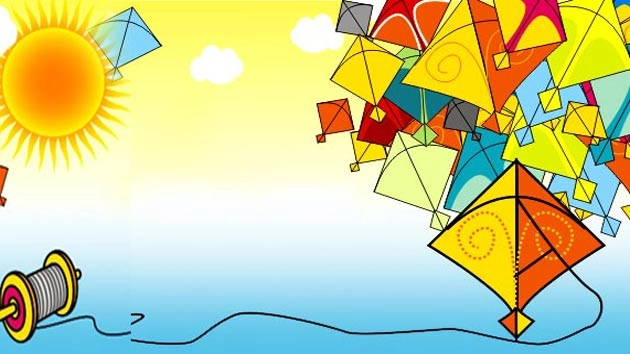 रंग-बिरंगी पतंगों पर कविता - Poems For Kites