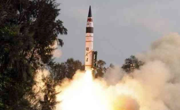 ओडिशाच्या बेटावरून भारताचे बॅलिस्टिक क्षेपणास्त्र अग्नि-5चे यशस्वी परीक्षण