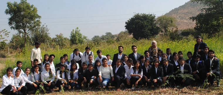 जिम्मी मगिलिगन सेंटर में मैनेजमेंट के छात्रों ने सीखा जीवन का प्रबंधन - jimmy center for sustainable development