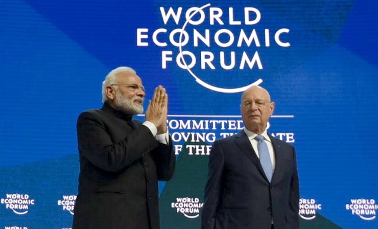 आतंकवाद, संरक्षणवाद और जलवायु परिवर्तन सबसे बड़ा खतरा : मोदी - World Economic Forum, Narendra Modi
