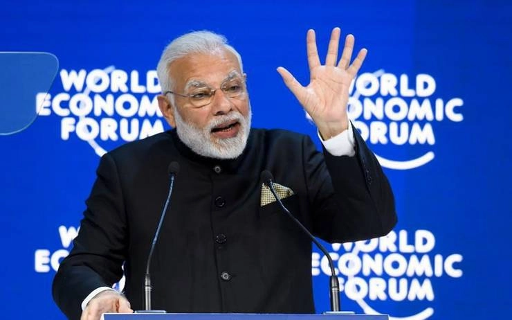 डावोस में मोदीजी द्वारा उदीयमान भारत की प्रभावी प्रस्तुति - Davos Narendra Modi