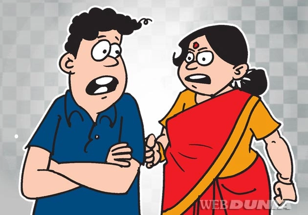 पति-पत्नी का सुपरहिट जोक : शादी करके खुश तो हो न? - Husband Wife Jokes in Hindi