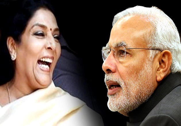 रेणुका चौधरी की हंसी पर विवाद, संसद में बवाल - Congress‬ attacks Modi‬ on ‪Renuka Chowdhury‬ issue‪‪‪