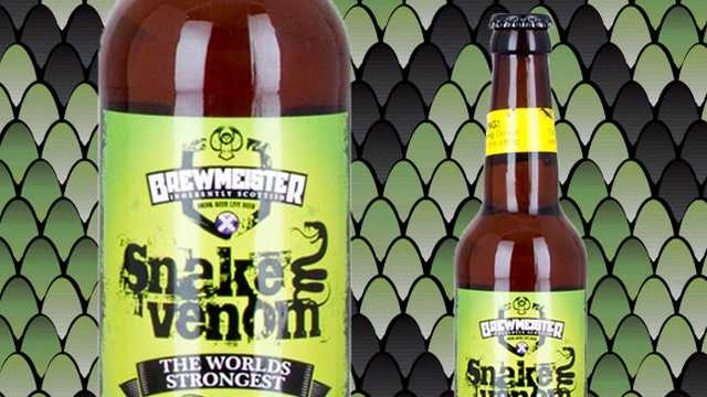 दुनिया की सबसे तेज बीयर - ‘SNAKE VENOM’ MIGHT BE THE STRONGEST BEER IN THE WORLD