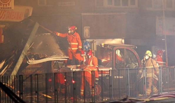 ब्रिटेन की इमारत में हुए धमाके में 4 लोगों की मौत - London Britain Explosion