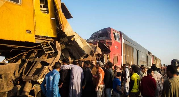 मिस्र में बड़ा रेल हादसा, 15 की मौत, 40 घायल