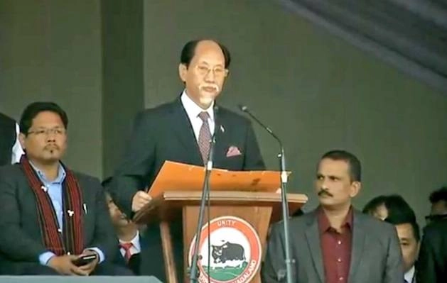नेफ्यू रियो ने ली नगालैंड के मुख्यमंत्री के रूप में शपथ - Neiphiu Rio sworn in as Nagaland CM