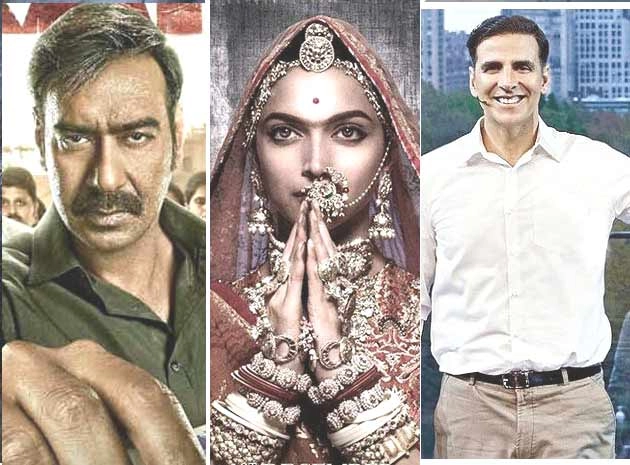 2018 में सर्वाधिक ओपनिंग वीकेंड वाली टॉप 5 फिल्में - Biggest Opening Weekend, Box Office, Raid, Pamavat