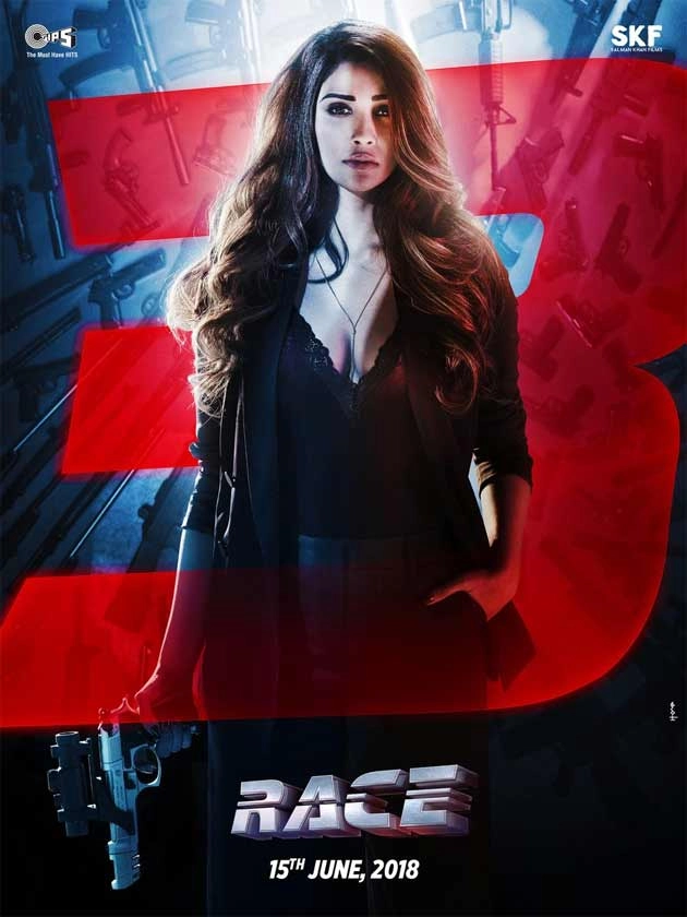 सलमान खान ने जारी किया 'रेस 3' का चौथा पोस्टर... डेज़ी शाह - Salman Khan, Race 3, Poster, Daisy Shah