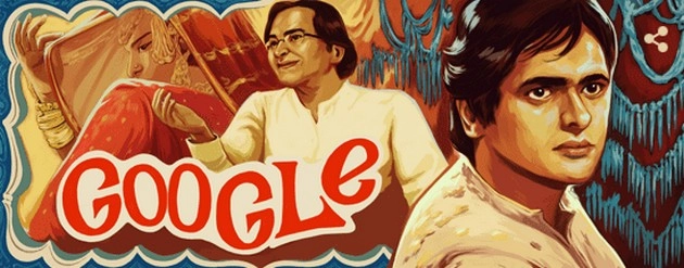 गूगल ने फारुख शेख के जन्मदिन पर बनाया डूडल - Faroq shaikh Google doodle