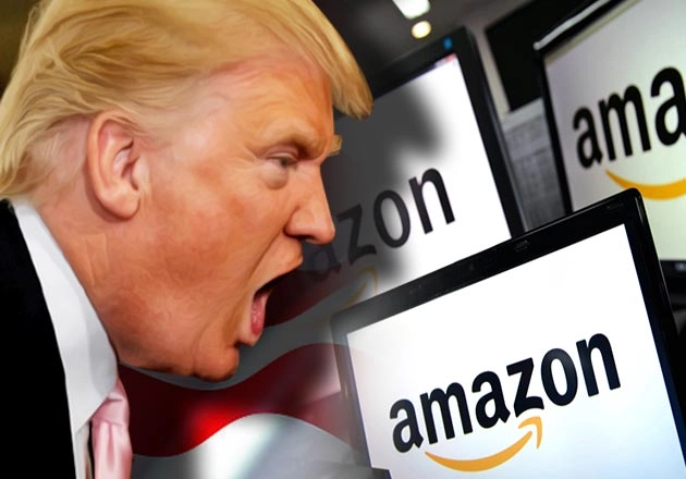 डोनाल्ड ट्रंप को अमेजन पर क्यों आया गुस्सा... - Donald Trump scolds Amazon