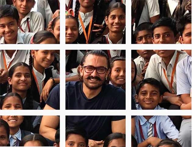 इंस्टाग्राम पर आमिर खान ने किया अनोखा पोस्ट, आप भी देखें - Aamir Khan, Paani Foundation, Zakhangaon, Post