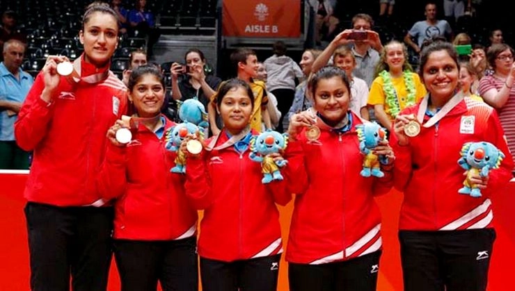 CWG 2018 : भारतीय महिलाओं ने 'सुपर संडे' पर बरसाया सोना - India Commonwealth Games