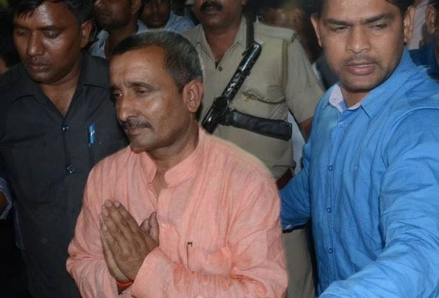 आरोपी विधायक कुलदीप सेंगर गिरफ्तार - BJP MLA Kuldeep Sengar arrested