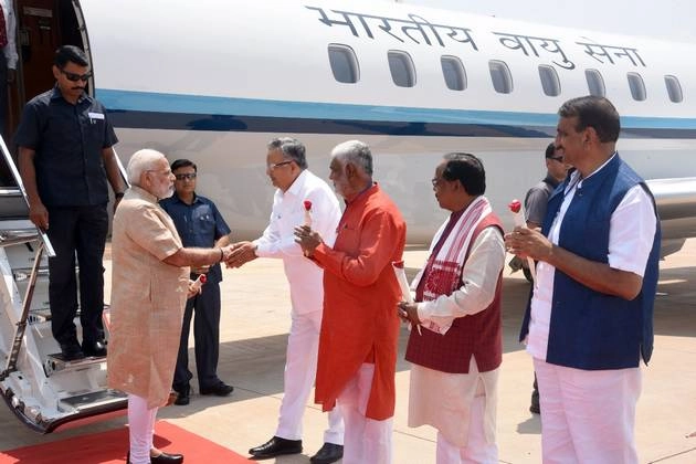 छत्तीसगढ़ में अंबेडकर को लेकर क्या बोले मोदी... - PM Modi in Bijapur